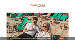Desktop Screenshot of massamedia.se