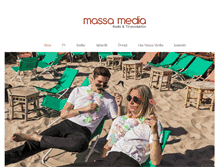 Tablet Screenshot of massamedia.se